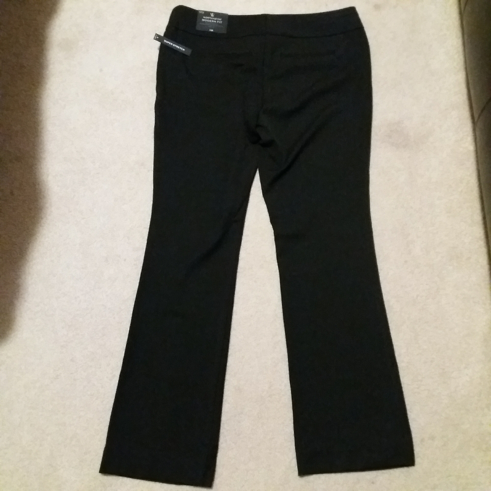 Worthington modern fit super stretch women's dress pants. 12 SHORT - Picture 2 of 6